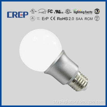 A19 360 erp saa ul 6w led bulb Ra82,Clear